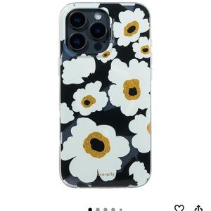 SCORPIFY-Black and White Floral Phone Case